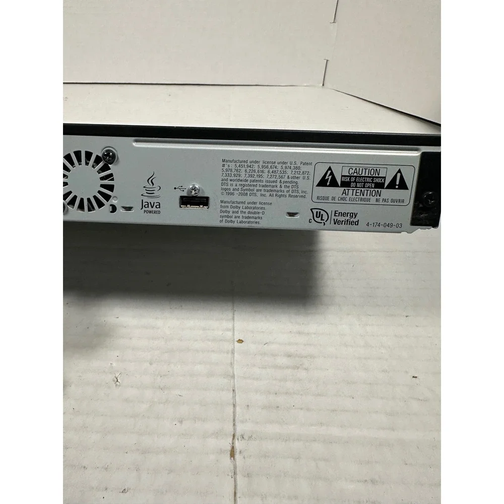 Sony BDP-BX57 Blu-ray DVD Player 3D Wi-Fi HDMI USB Black Streaming Media Player
